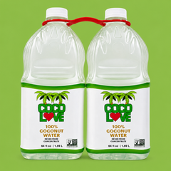 The Lovers Package — two 64oz CocoLove 100% coconut water jugs, his and hers 2 pack